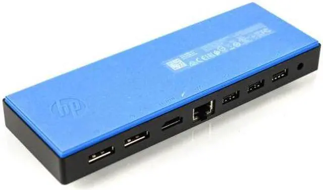 [HPDS-G4-AC] Renewed HP Elite USB-C Dock G4 Docking Station HSTNH-U601 HDMI 2xDP for CB14 G5 Elitebook 830 G5, 840 G5 No AC Adaptor & 90 Days Warranty (Included)