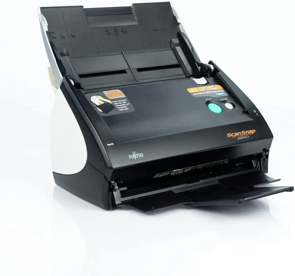 Renewed Fujitsu ScanSnap S510 Double-Sided Color Sheet-fed Document Scanner USB 2.0 PA03360-B515 With 90 Days Warranty