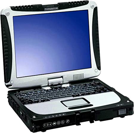 [PANCF19-C2D-U9300] Renewed Panasonic Toughbook CF-19 Core 2 Duo U9300 @1.20GHz 10.4" 1024 x 768 Touch 4GB 256GB Windows 10 With 90 Days Warranty (Intel Core 2 Duo U9300)
