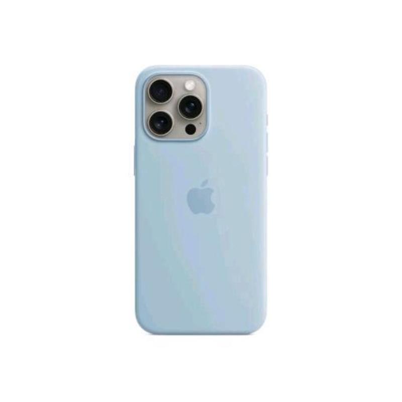 [MWNR3ZM/A] Genuine and new - Apple iPhone 15 Pro Max Silicone Case with MagSafe - Light Blue - MWNR3ZM/A