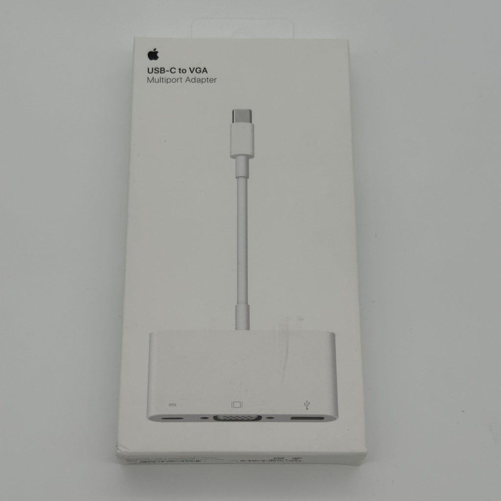 [MJ1L2AM/A] Genuine and new - Apple USB-C VGA Multiport Adapter - MJ1L2AM/A