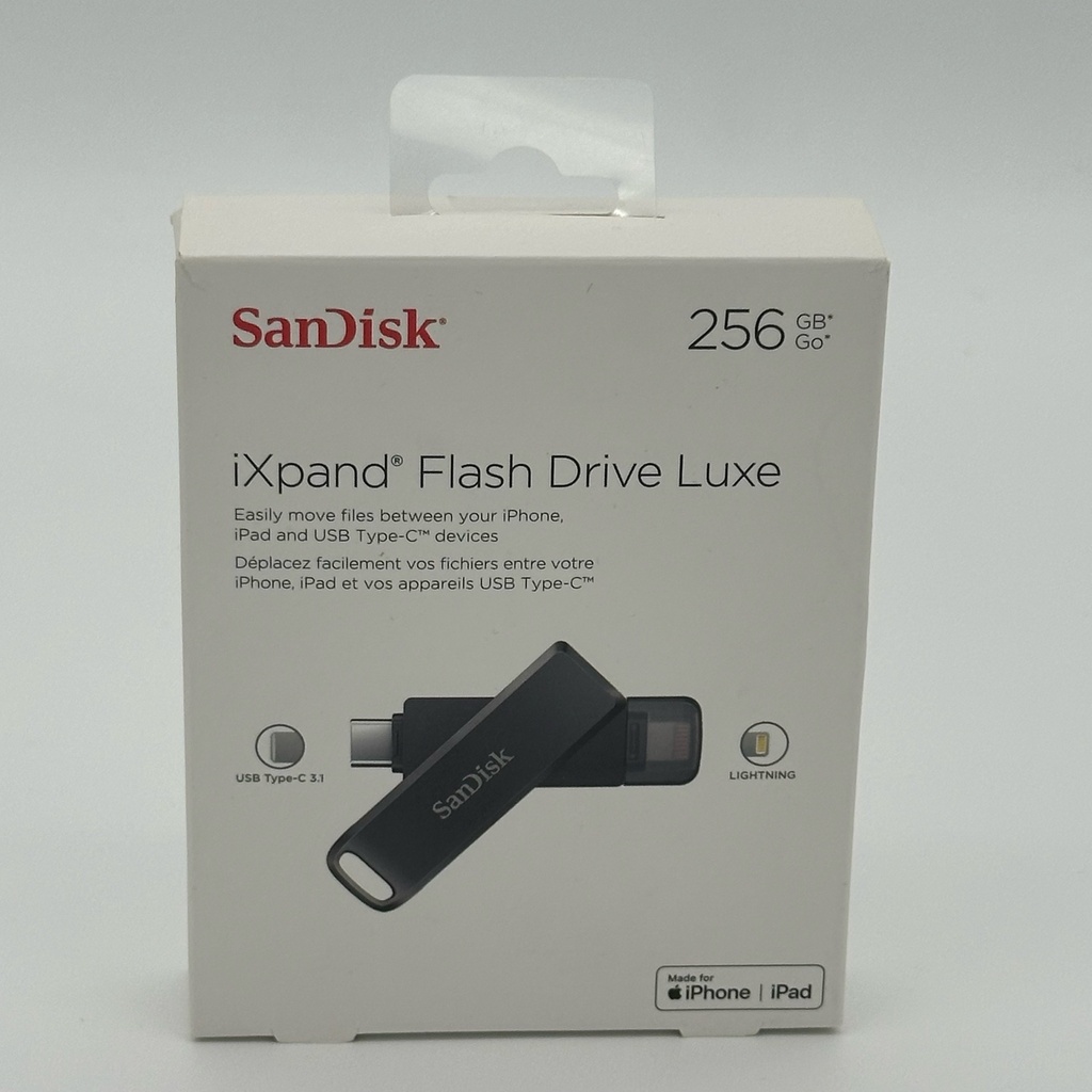 [SDIX70N-256G-AN6NE] SanDisk iXpand Flash Drive Luxe 256GB - broken lighting port