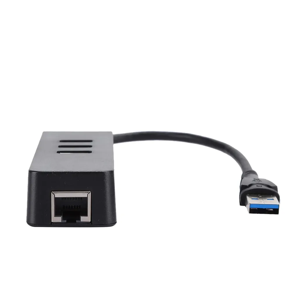 [RTL8153] Lenovo US3.0 to Gigabit Ethernet Adapter – Plug & Play RJ45 Network Converter, Windows, Mac & ChromeOS Compatible RTL8153