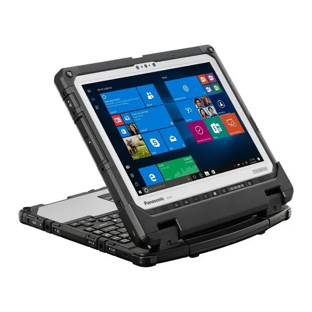 Renewed Panasonic Toughbook CF-33 2-in-1 Detachable notebook Intel Core i5 Keyboard 12.0" QHD 2160X1440 Webcam Windows 11 With 90 Days Warranty