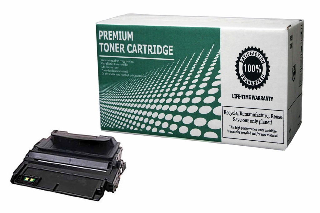 Remanufactured Toner Cartridge HP42X Replacement for HP Q5942X Used for HP 4250/4350 Series Black 20,000