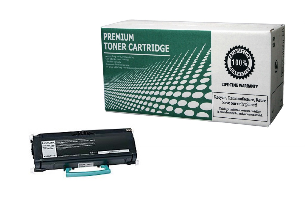Remanufactured Toner And Imaging Unit LXE360HA Replacement for Lexmark E360H11A Used for Lexmark E360 E460 E360D E360dn E460DN Series Black 9,000
