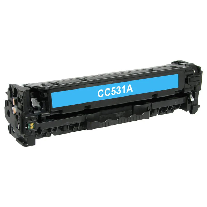 Compatible SHPCC531A Cyan Toner Cartridge for HP CP2025 CM2320 Canon MF8350 CC531A 304A 2.8K