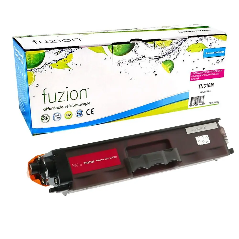 Compatible SBRTN315M Magenta Toner Cartridge for Brother HL-4150CDN HL-4570 MFC-9460CDN MFC-9560CDW Series TN-310M TN-315 High Yield 3.5K