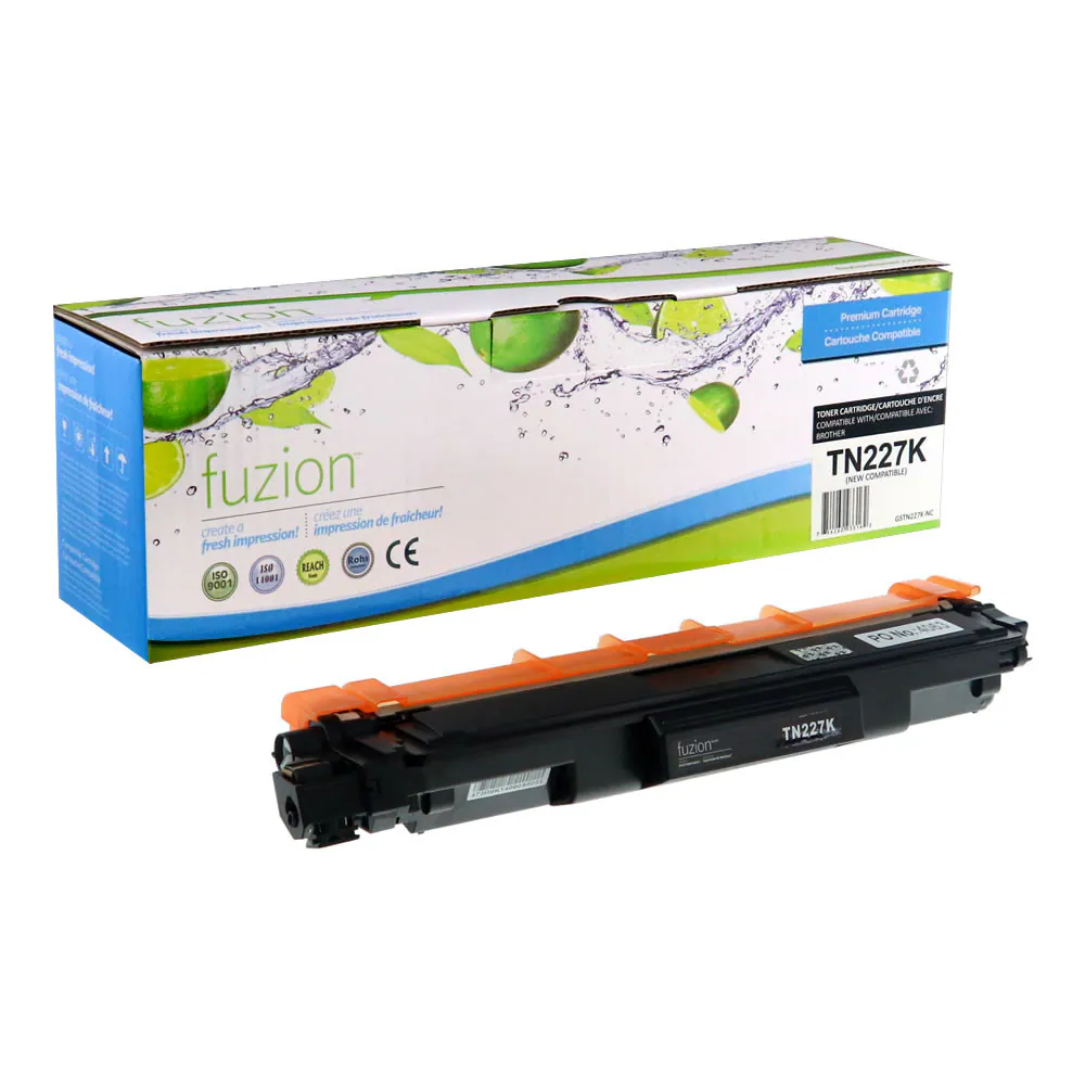 Compatible SBRTN227BK Black Toner Cartridge for Brother L3210CW L3230CDW L3270CDW L3290CDW L3710CW L3750CDW L3770CDW Series TN-227BK