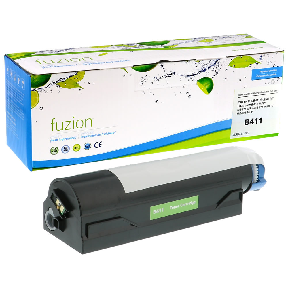 [OKI44574701] Compatible Okidata Toner Cartridge 44574701 for Okidata B411D, B431D, MB461 MFP, MB471WMFP, MB491MFP Printers Yield 4000