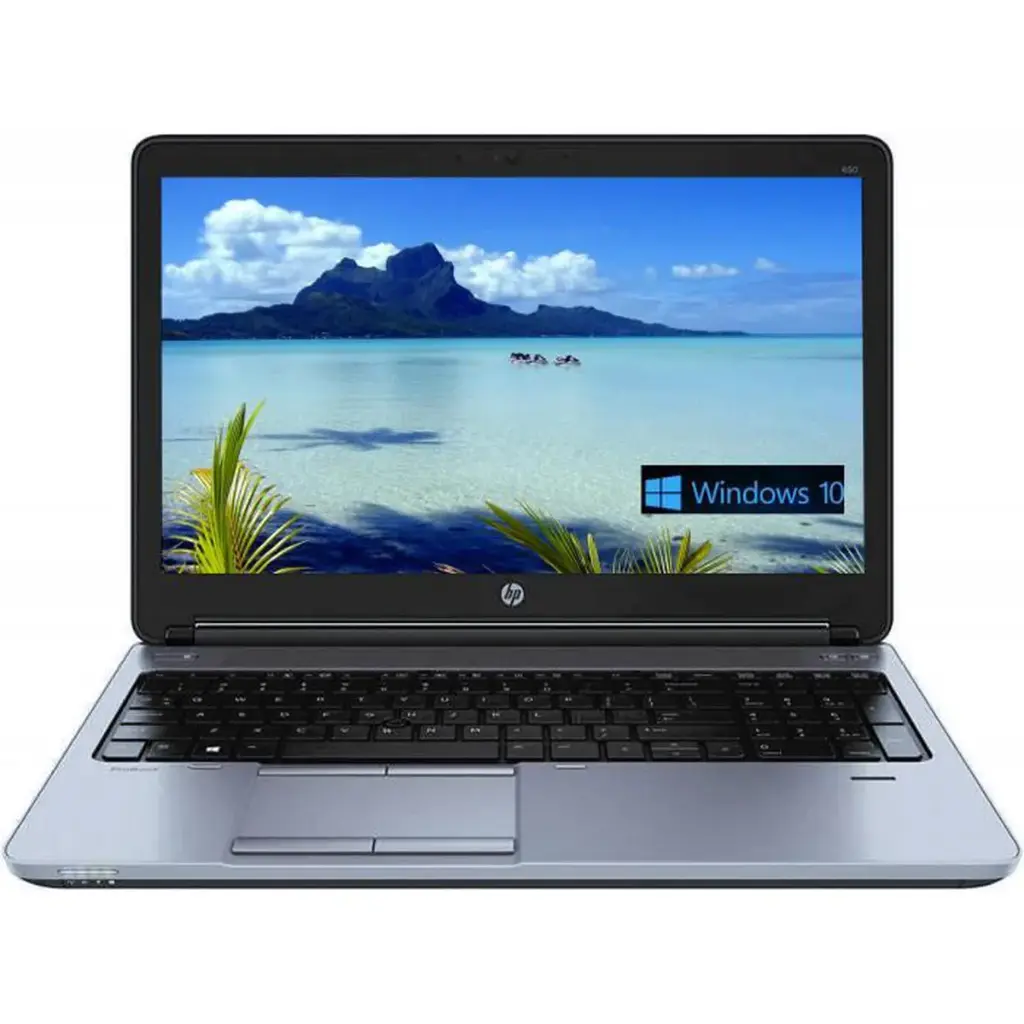 [HPPB650G3-i7-7600U] Renewed HP ProBook 650 G3 Notebook PC Intel Core i7-7600U 8GB RAM 256GB SDD 15.6" HD 1366x768 Webcam Windows 10 With 90 Days Warranty