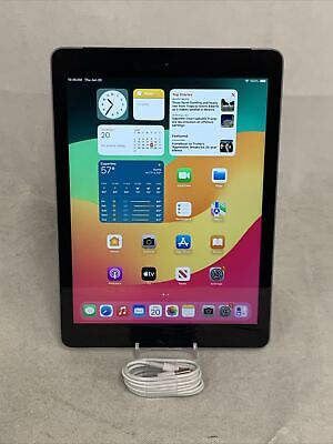 [APIPAD6-128GB-wifi-CELLULAR] Renewed Apple iPad 9.7in 6th Generation WiFi + Cellular (128GB, Space Gray) 2018 A1954 128GB Unlocked From Carrier icloud User