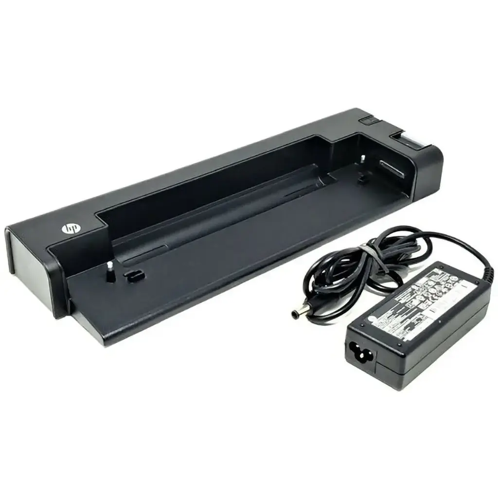 [HPDS-LE877AA] Renewed HP Ultra-light LE877AA Docking Station With 65W AC Adaptor For HP 2560P & 90 Days Warranty (Renewed)