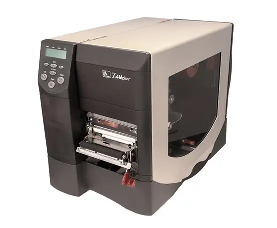 Renewed Zebra Z4MPlus Direct Thermal & Thermal Transfer Barcode Label Printer With 90 Days Warranty