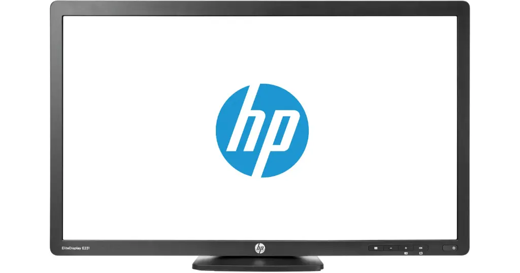[HPEDE231] Renewed HP EliteDisplay E231 23" Widescreen 1920x1080 LED Backlit Monitor VGA DisplayPort DVI TFT LCD With  90 Days Warranty