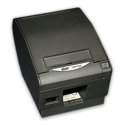 Renewed Star TSP700 Direct Thermal Receipt POS Printer USB Gray USB Serial Port With AC Adapter