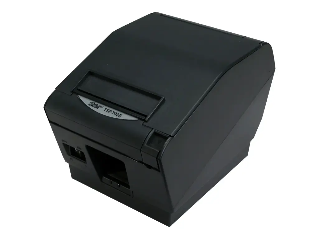 [STAR-TSP700II] Renewed Star TSP700II 743IIU-24 Direct Thermal Receipt POS Printer USB Gray USB Serial Port With AC Adapter